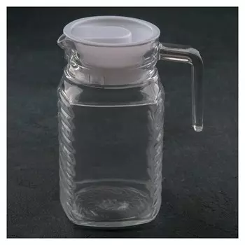 Графин с ручкой 500 мл «Рябь»