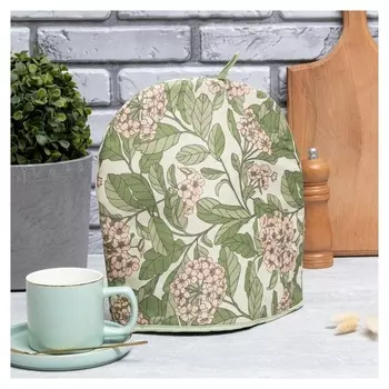 Грелка на чайник "Этель" Spring Garden 28х28см, 100% хл., 190г/м2