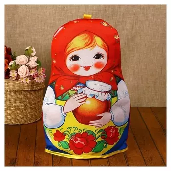 Грелка на чайник «Матрёшка», с горшочком