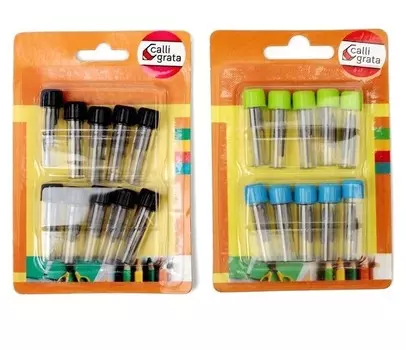 Грифели для циркуля, 10 футлярчиков, в 1 футлярчике 4 грифеля