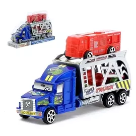 Грузовик инерционный «Автовоз» с 2 машинами