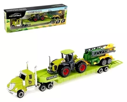 Грузовик металлический «Ферма» с трактором
