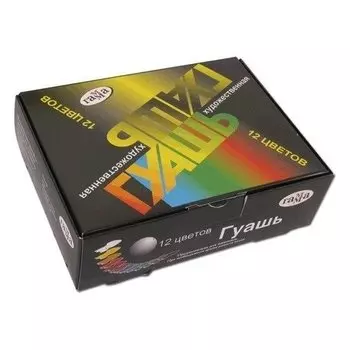Гуашь художественная 12 цветов по 40 мл