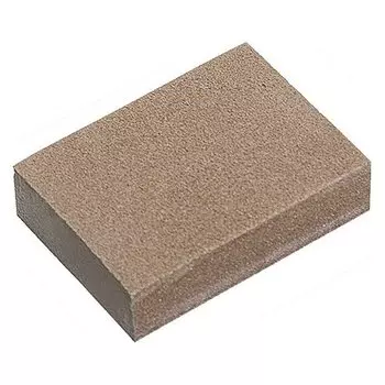 Губка для шлифования, 100 х 70 х 25 мм, мягкая, 3 шт, P 60/80, P 60/100, P 80/120