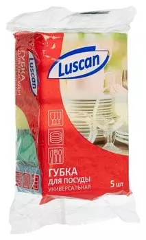 Губки для посуды Luscan 80х50х26мм 5шт/уп