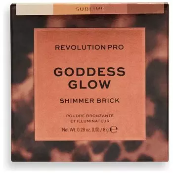 Хайлайтер и бронзер Goddess Glow Shimmer Brick