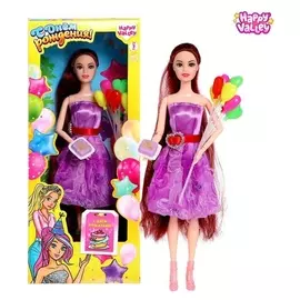 Happy Valley поздравительная кукла "С днём рождения" с открыткой