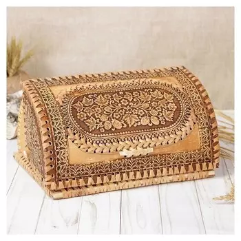 Хлебница «Ягодка», 24×20×15 см, береста