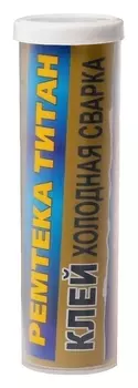Холодная сварка ремтека титан РМ 0105, для пластика, кислотостойкая, 62 гр