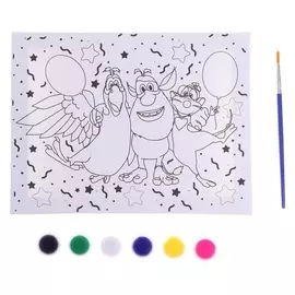 Холст для росписи «Буба» 15×20 см