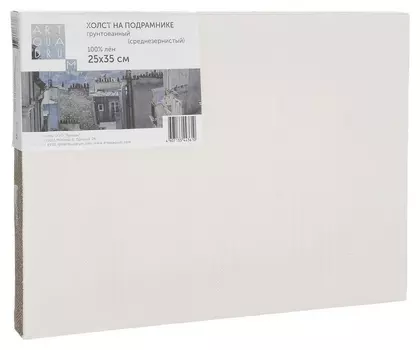 Холст на подрамнике туюкан 25х35 лен т0003951