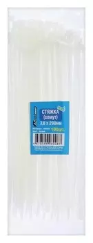 Хомут нейлоновый 3,6х200, белый