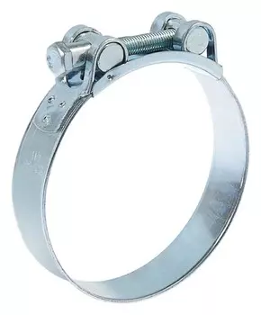 Хомут силовой Tundra Krep, диаметр 98-103 мм, оцинкованный