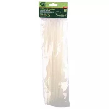 Хомуты многоразовые 300 X 7.2 мм, пластиковые 50 шт