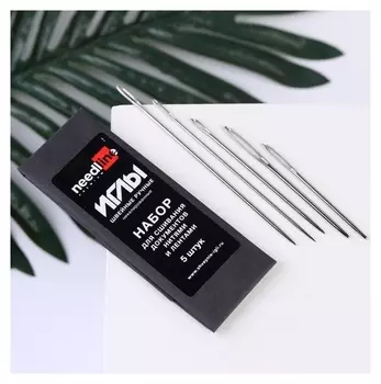 Иглы для сшивания документов «», 5 шт