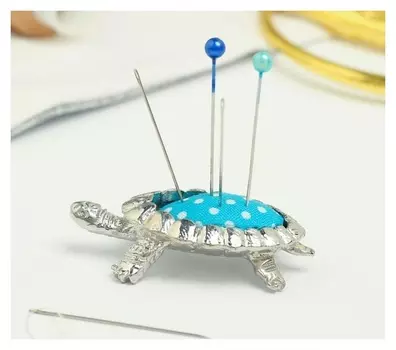 Игольница «Черепаха», под сeрeбро