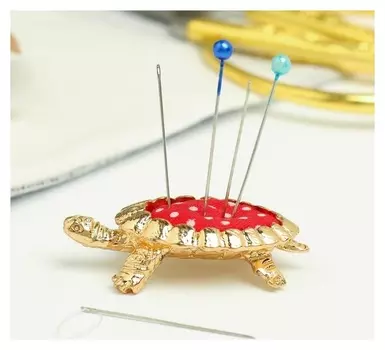 Игольница «Черепаха», под зoлoто