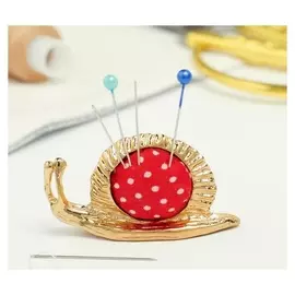 Игольница «Улитка», под зoлoто