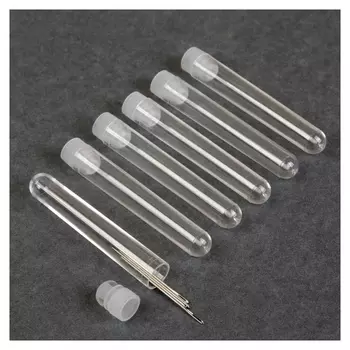 Игольницы, 6 шт, цвет прозрачный