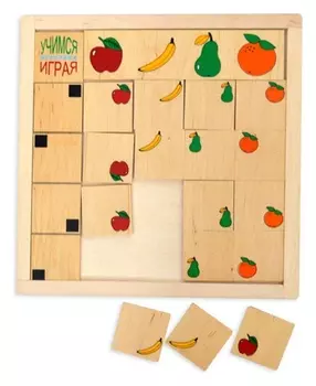 Игра детская деревянная "Найди место"