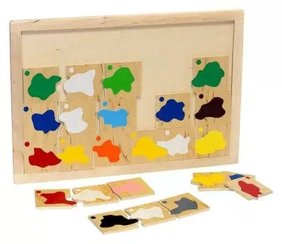 Игра детская деревянная "Смешение цветов"