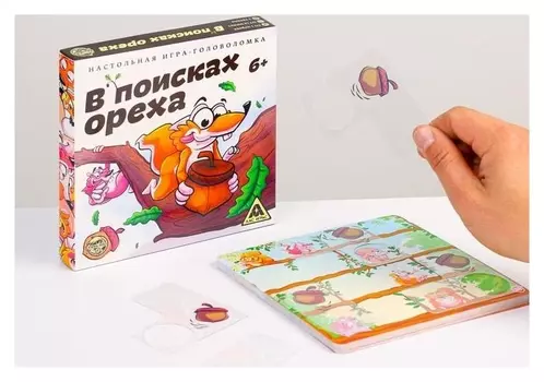 Игра-головоломка «В поисках ореха», 6+