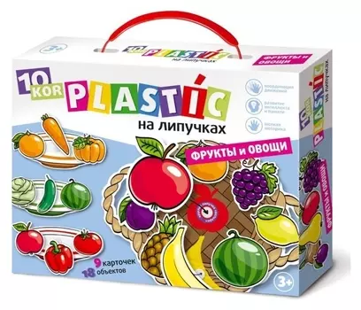 Игра на липучках Фрукты и овощи