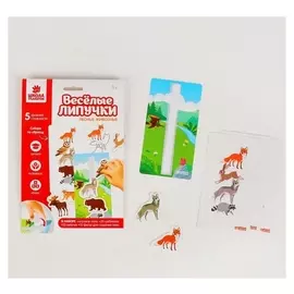 Игра на липучках Лесные животные