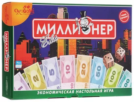 Игра настольная "Миллионер Elite"