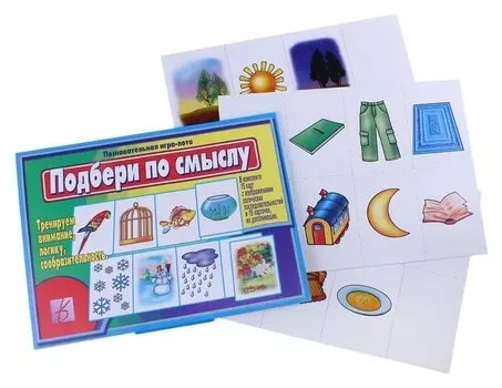 Игра настольная Подбери по смыслу