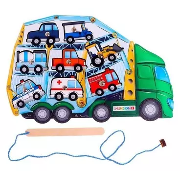 Игра с магнитами «Автовоз»