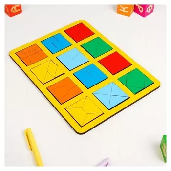 Игра "Сложи квадрат" 2 уровень макси Никитин Б. П.