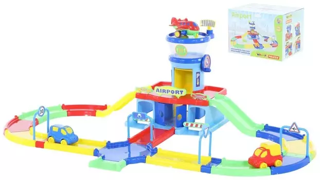 Игровой набор "Аэропорт" с дорогой
