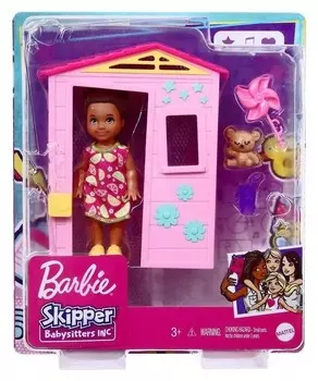 Игровой набор барби «Игра с малышом»