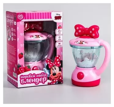 Игровой набор "Блендер минни" со звуковыми и световыми эффектами, минни маус