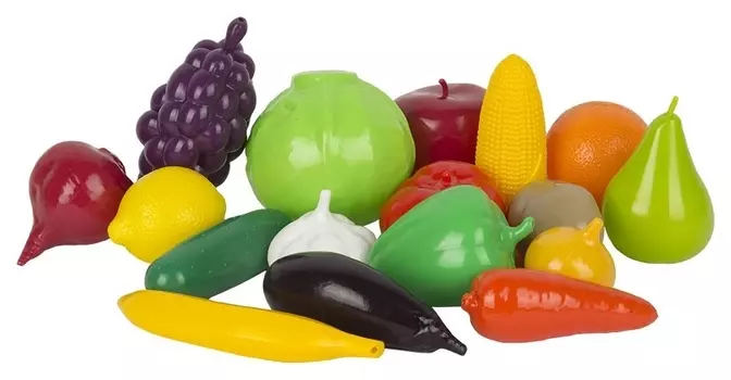 Игровой набор Фрукты и овощи