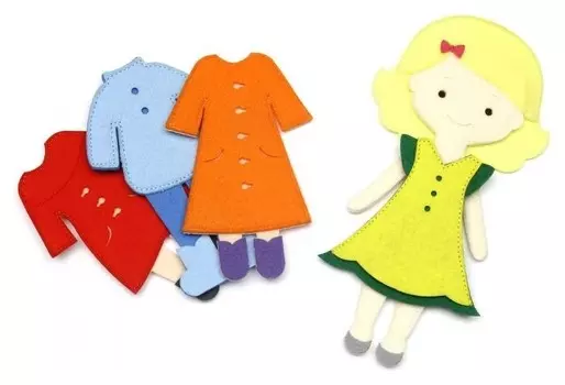 Игровой набор "Одень куклу. 4 сезона"