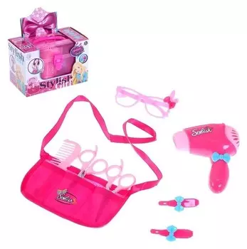 Игровой набор парикмахера «Причёски для принцессы», в чемодане