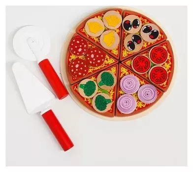 Игровой набор "Пицца" 21,5х21,5х5,2 см