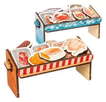 Игровой набор «Супермаркет. мясо и морепродукты»