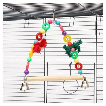 Игрушка для птиц "Чудесные качели", 10*19 см