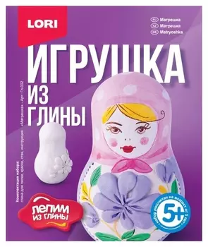 Игрушка из глины "Матрешка"