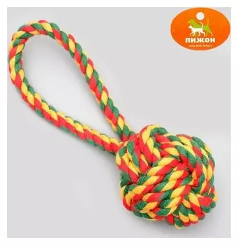 Игрушка канатная "Мяч с петлей", до 65 гр