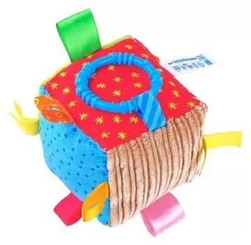 Игрушка Кубик с петельками