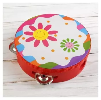 Игрушка музыкальная бубен "Солнечный день"