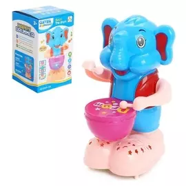 Игрушка музыкальная «Слон», световые и звуковые эффекты