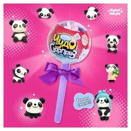 Игрушка на палочке Чудо-сюрприз: панды