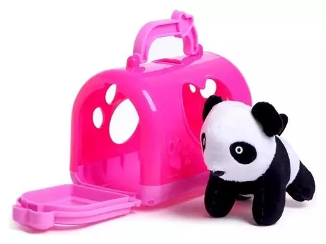 Игрушка «Панда» в переноске