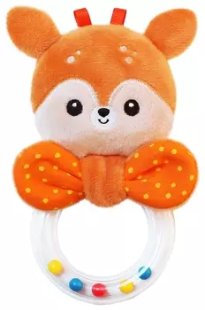 Игрушка-погремушка колечко Олененок