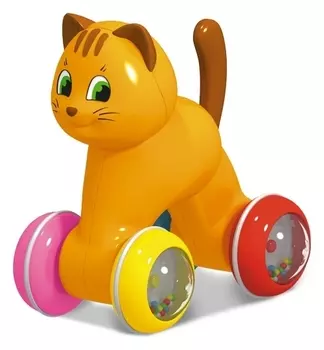 Игрушка-покатушка "Котик"